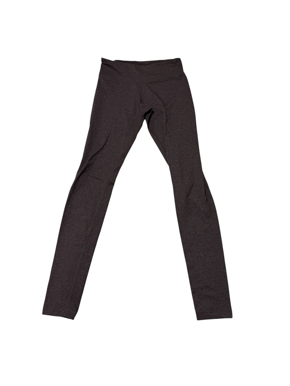 Lululemon Heathered Charcoal Gray Leggings Size 4 Yoga Athletic Pants Women’s